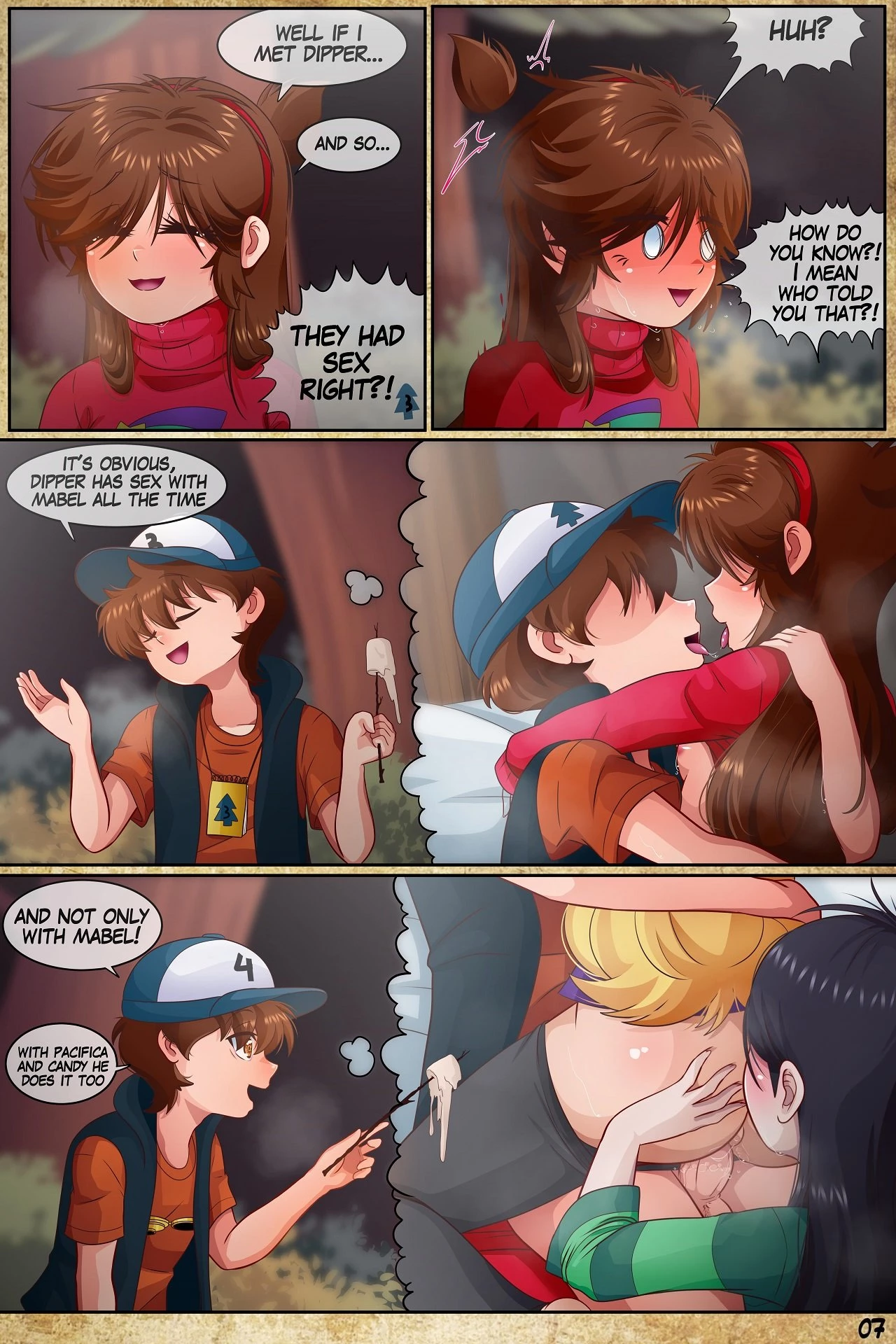 Gravity Fake 2 porn comic picture 8