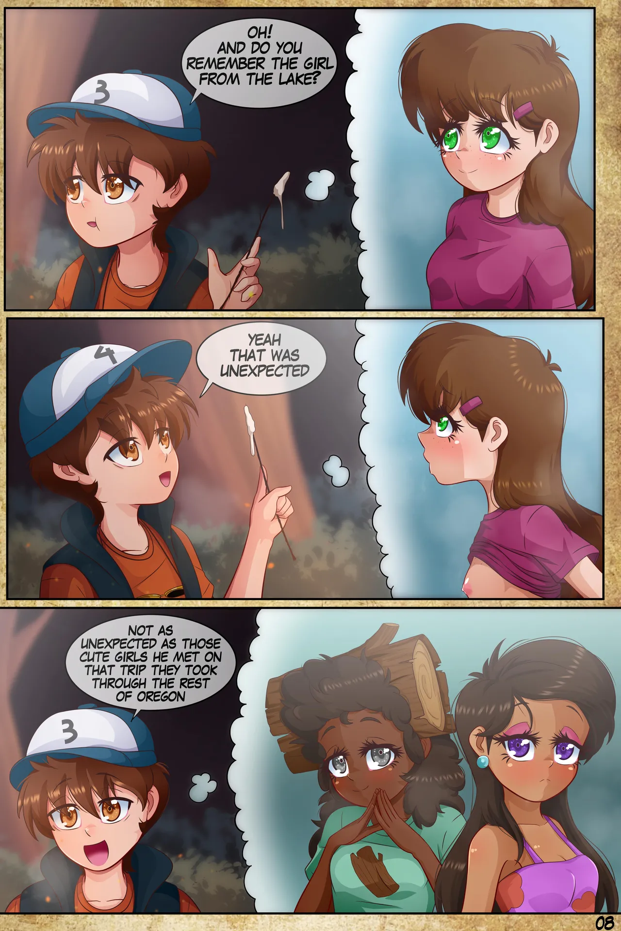 Gravity Fake 2 porn comic picture 9