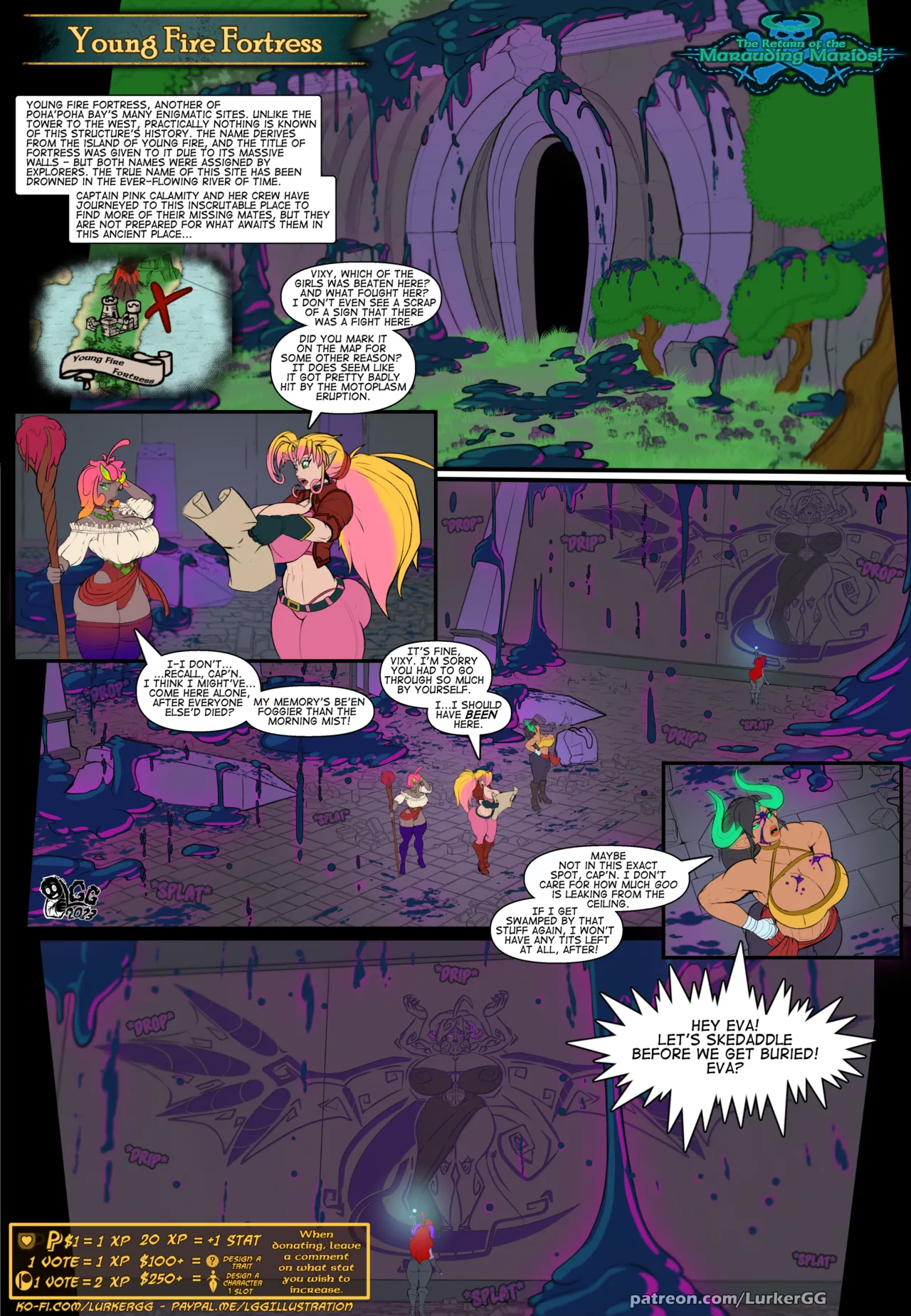 Growth Adventure; Marauding Marids porn comic picture 12