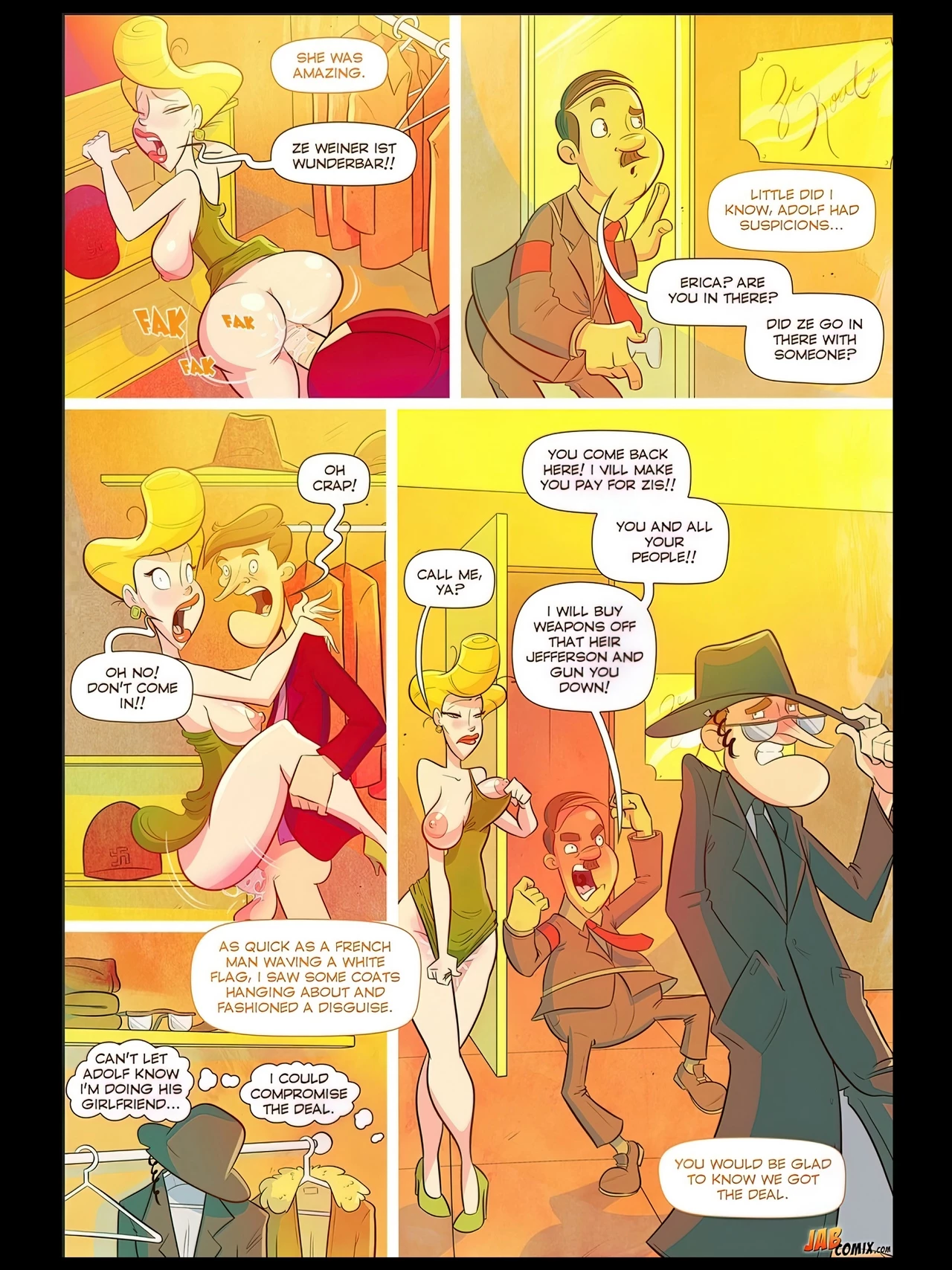 Grumpy Old Man Jefferson 3 porn comic picture 10