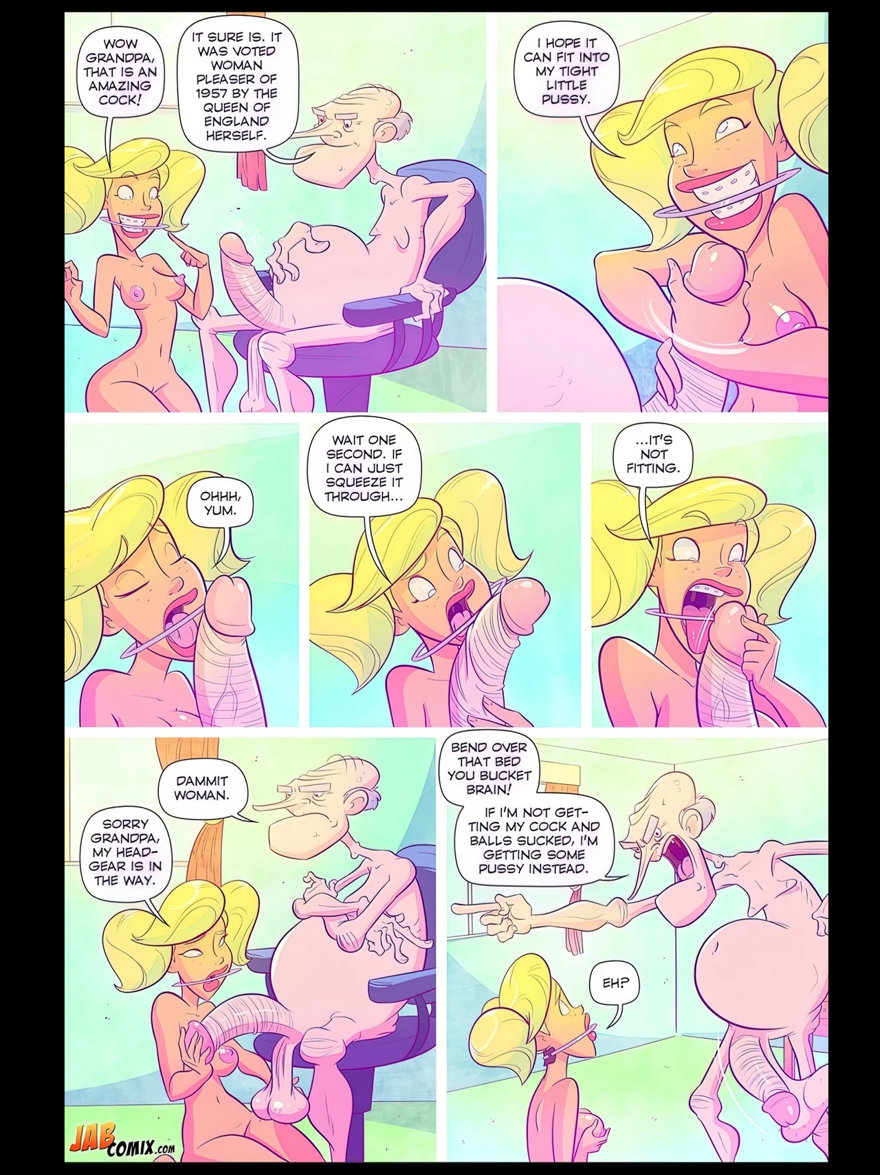 Grumpy Old Man Jefferson 3 porn comic picture 12