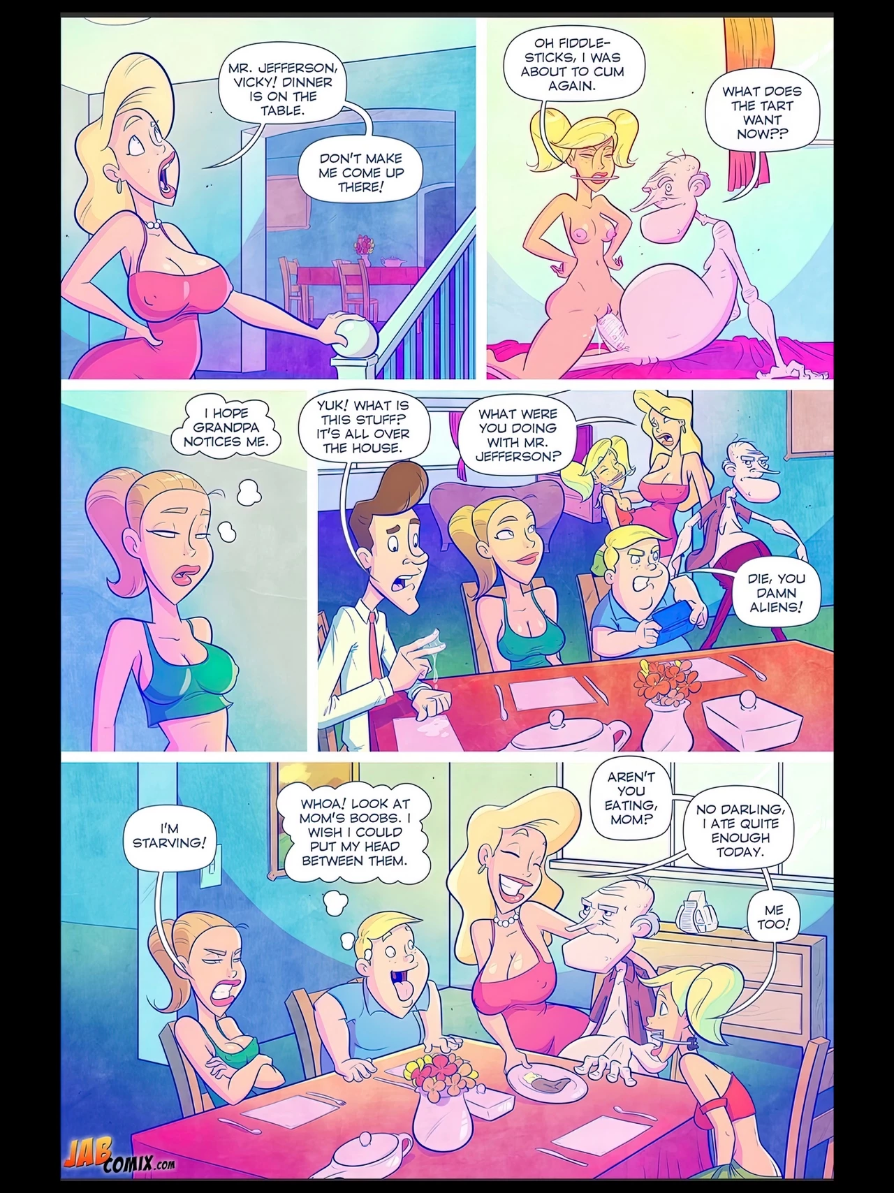 Grumpy Old Man Jefferson 3 porn comic picture 18