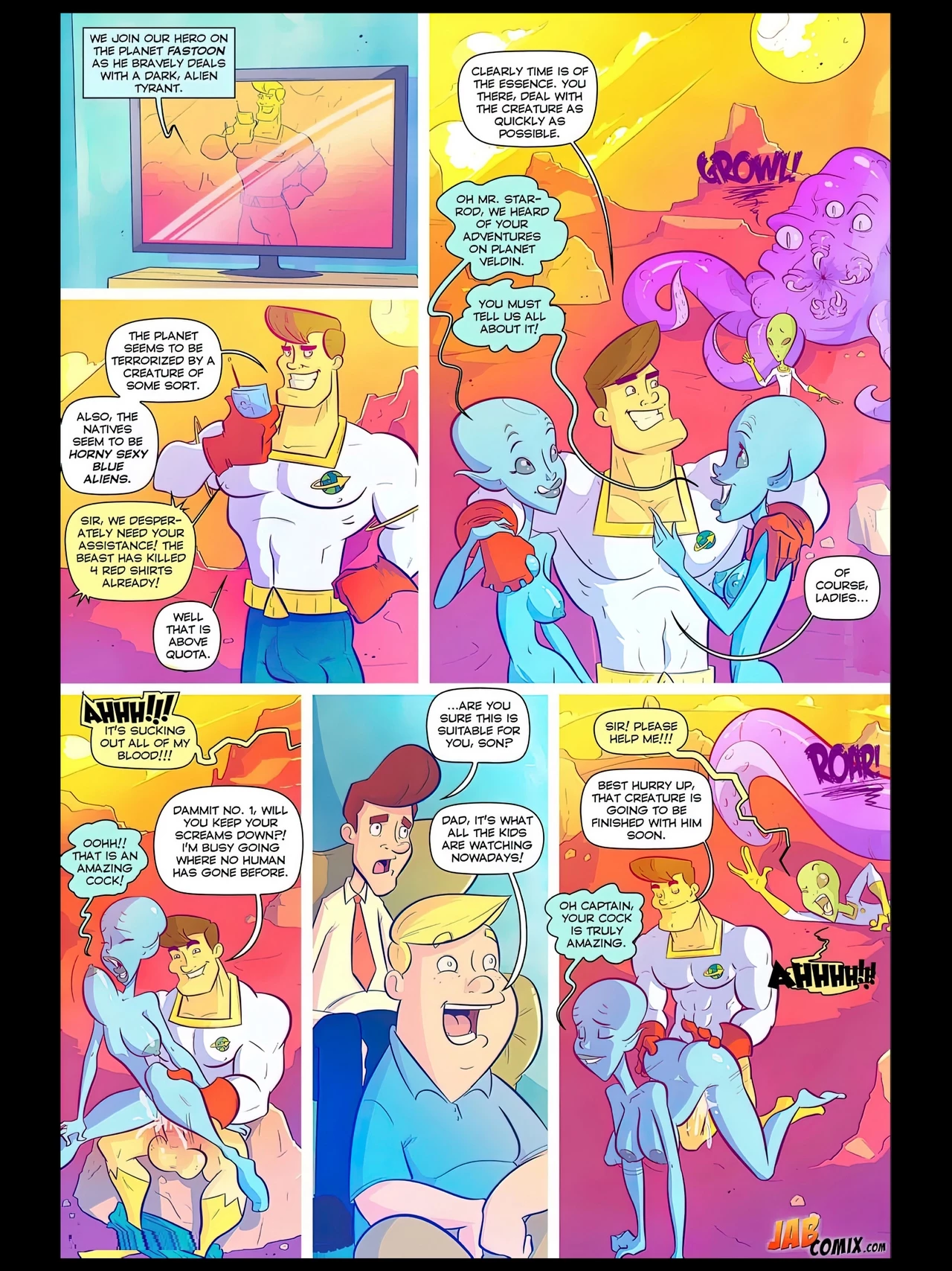 Grumpy Old Man Jefferson 3 porn comic picture 4