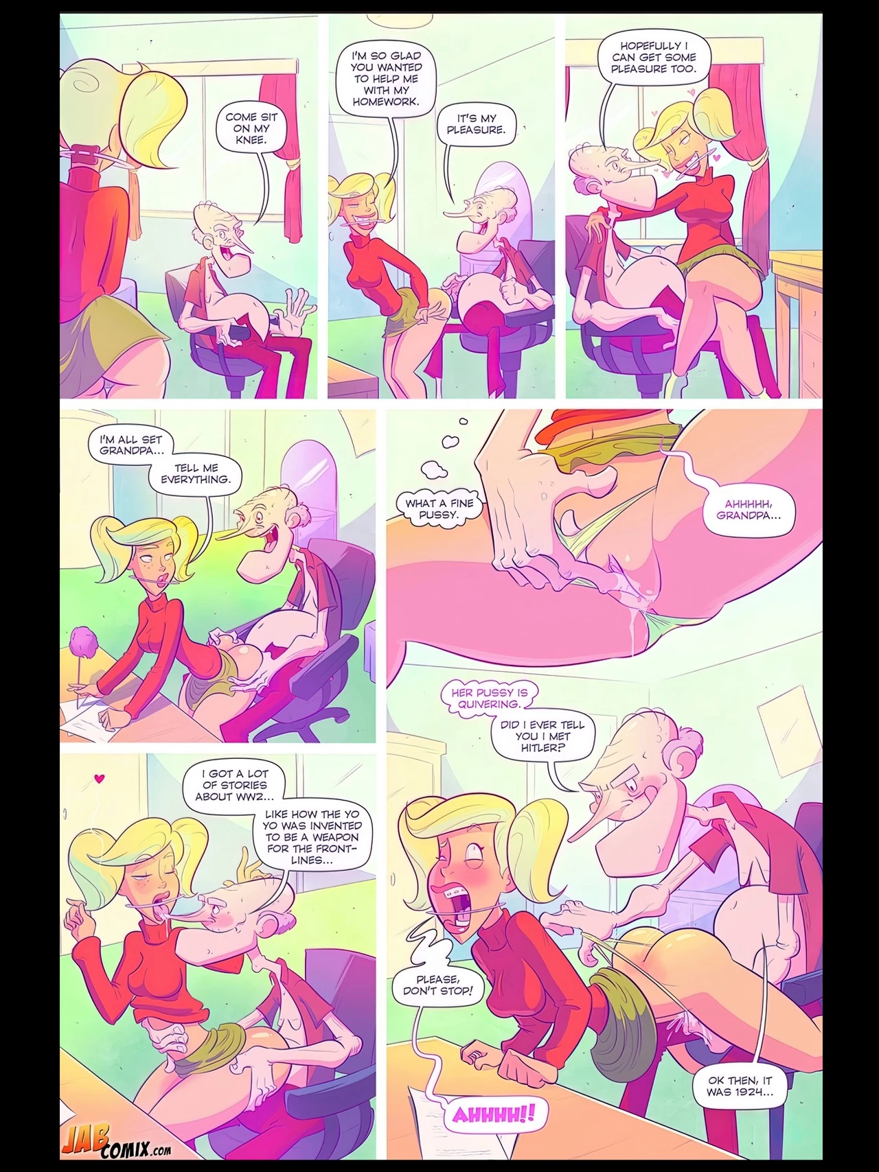 Grumpy Old Man Jefferson 3 porn comic picture 8