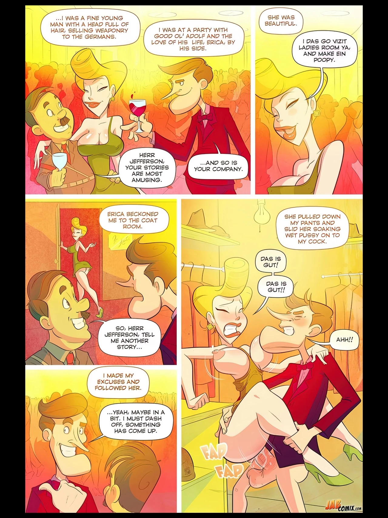 Grumpy Old Man Jefferson 3 porn comic picture 9