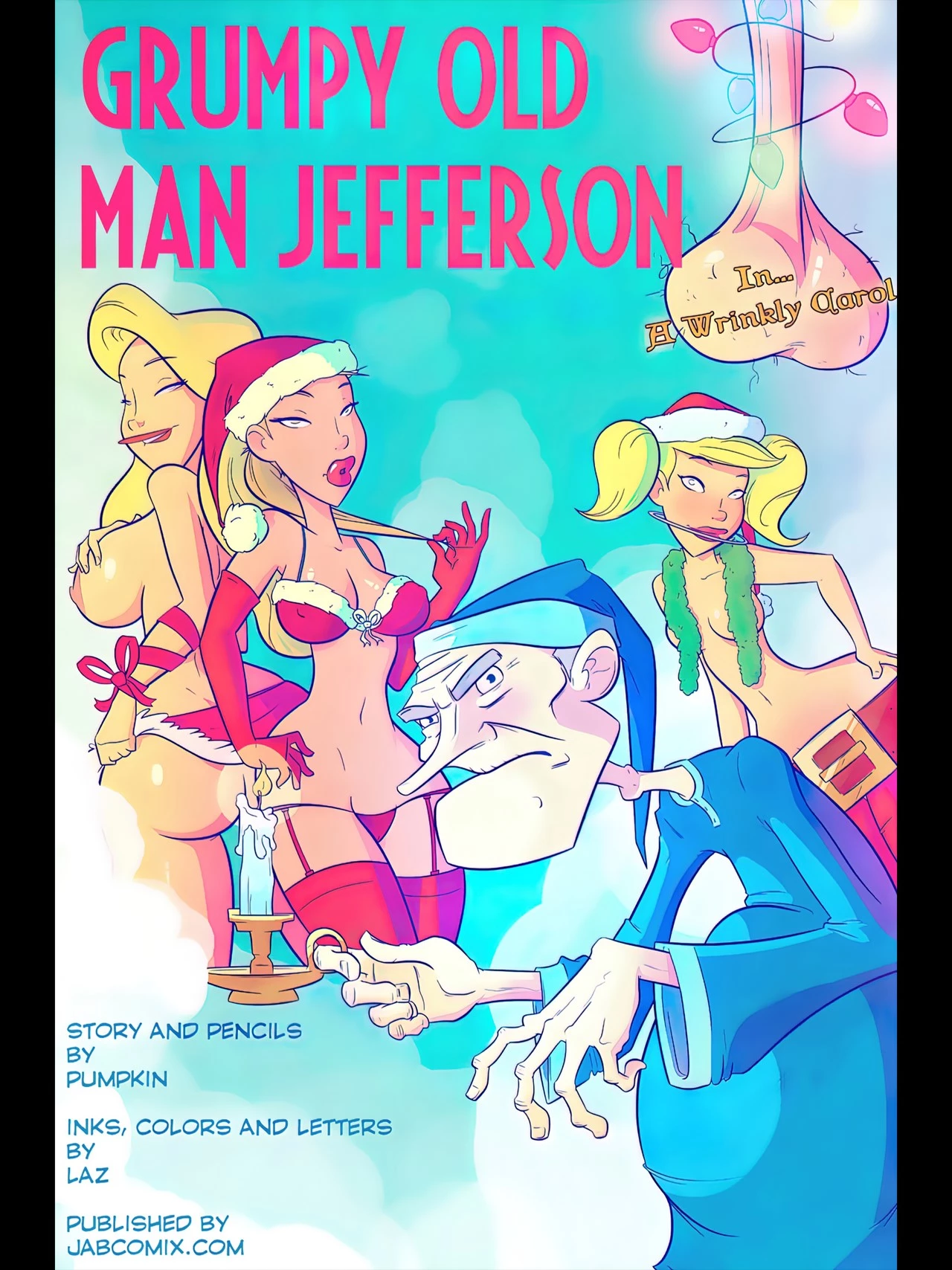 Grumpy Old Man Jefferson. A Wrinkly Carol porn comic picture 1