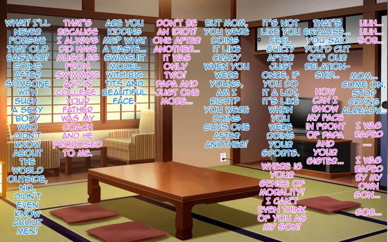 Guerrilla Gouu no Sei de Kaa-chan to Yado de Ippaku Suru Hame ni Natta Hanashi. | How I Fucked My Mother Because a Rain Storm Forced Us to Stay at an Inn Overnight porn comic picture 64