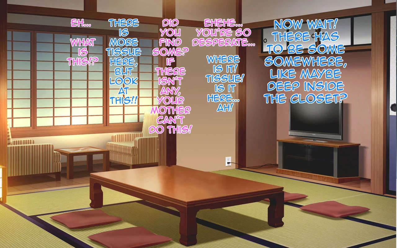 Guerrilla Gouu no Sei de Kaa-chan to Yado de Ippaku Suru Hame ni Natta Hanashi. | How I Fucked My Mother Because a Rain Storm Forced Us to Stay at an Inn Overnight porn comic picture 72