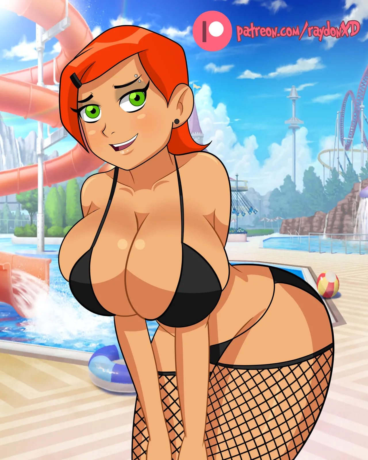 Gwen Tennyson Pack porn comic picture 17