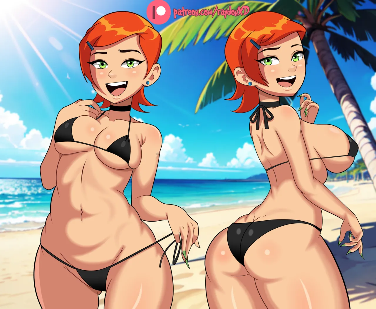Gwen Tennyson Pack porn comic picture 29