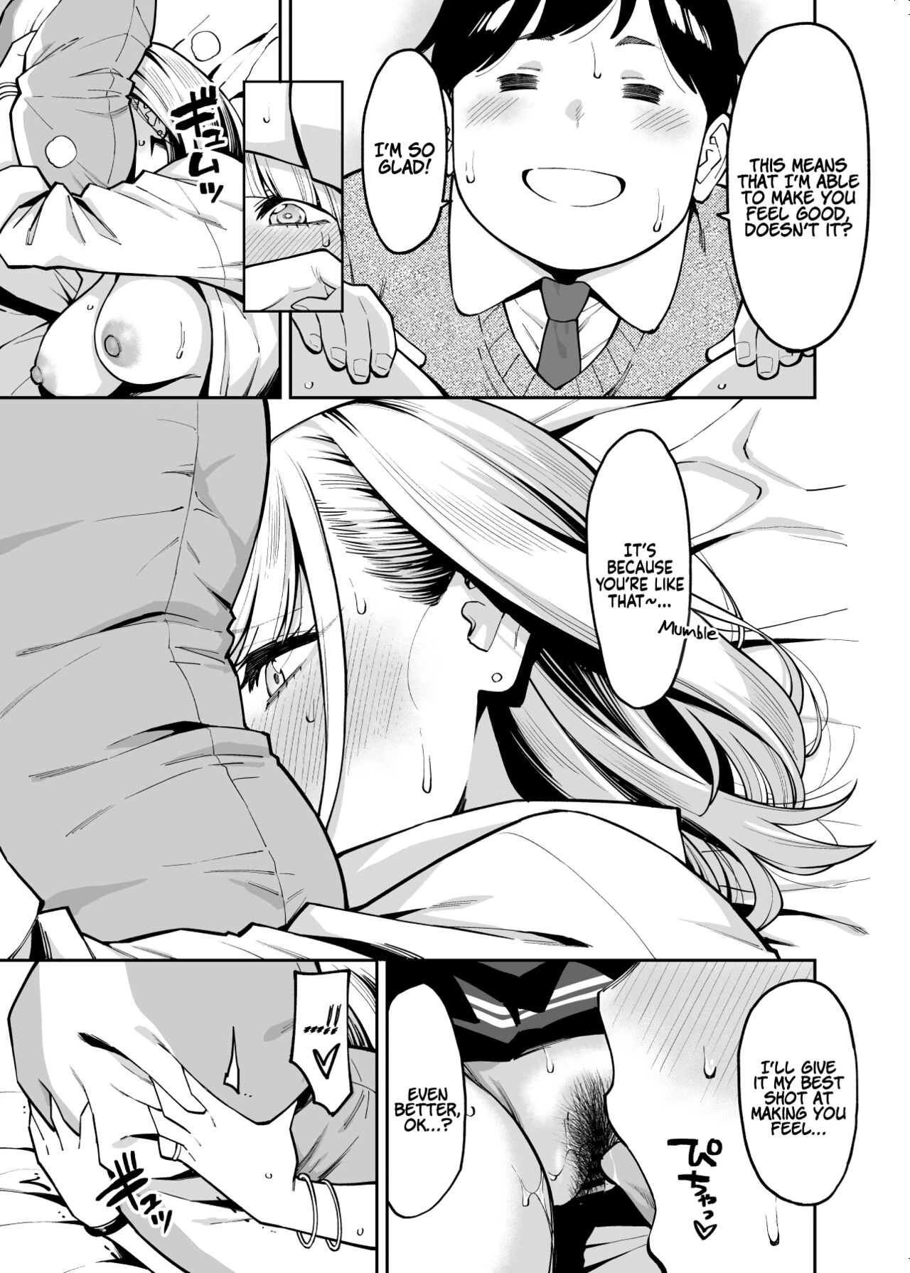 Gyaru Falls in Love with a Chubby | Gal wa Pocchari ni Koi o Suru porn comic picture 18