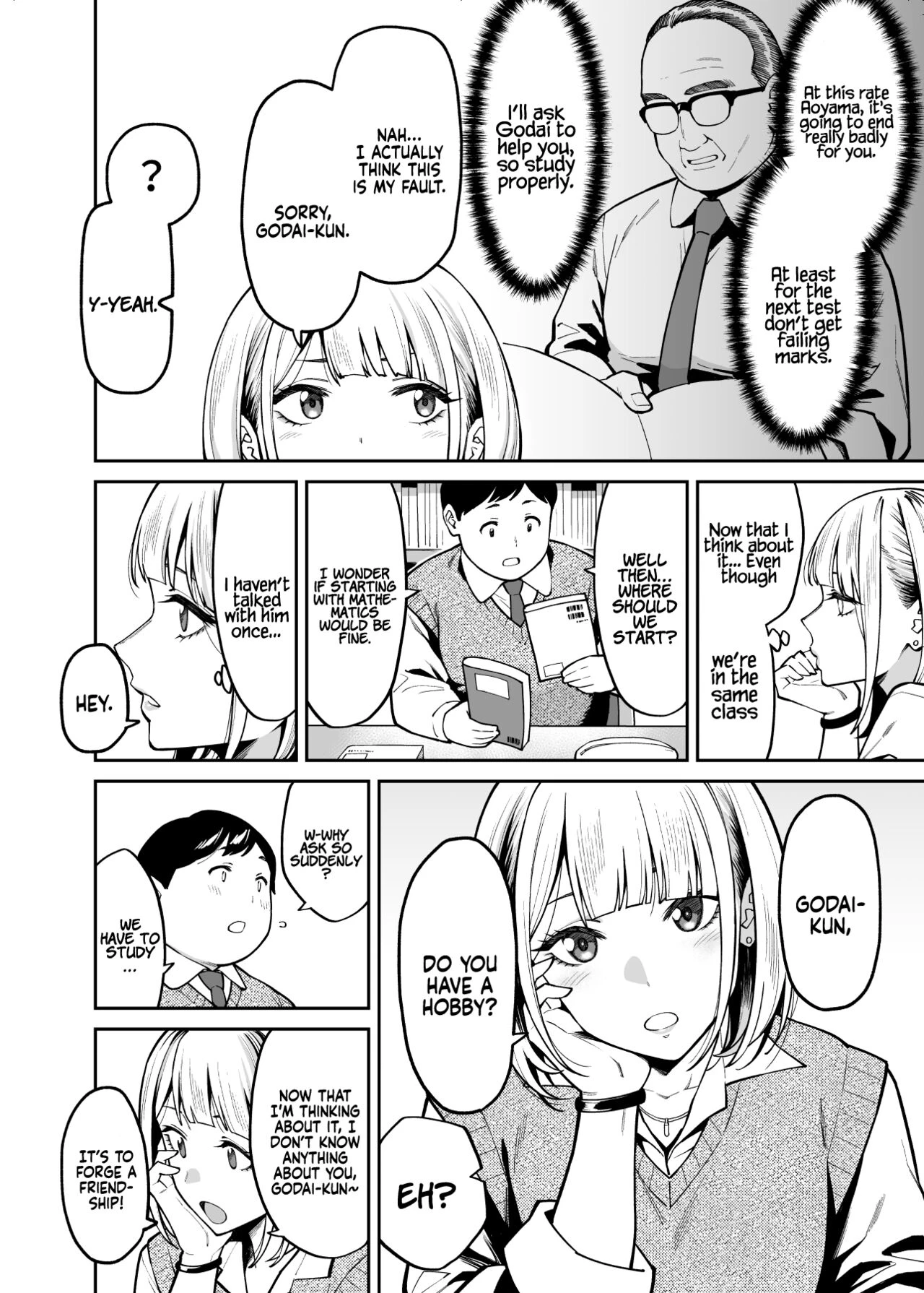 Gyaru Falls in Love with a Chubby | Gal wa Pocchari ni Koi o Suru porn comic picture 3