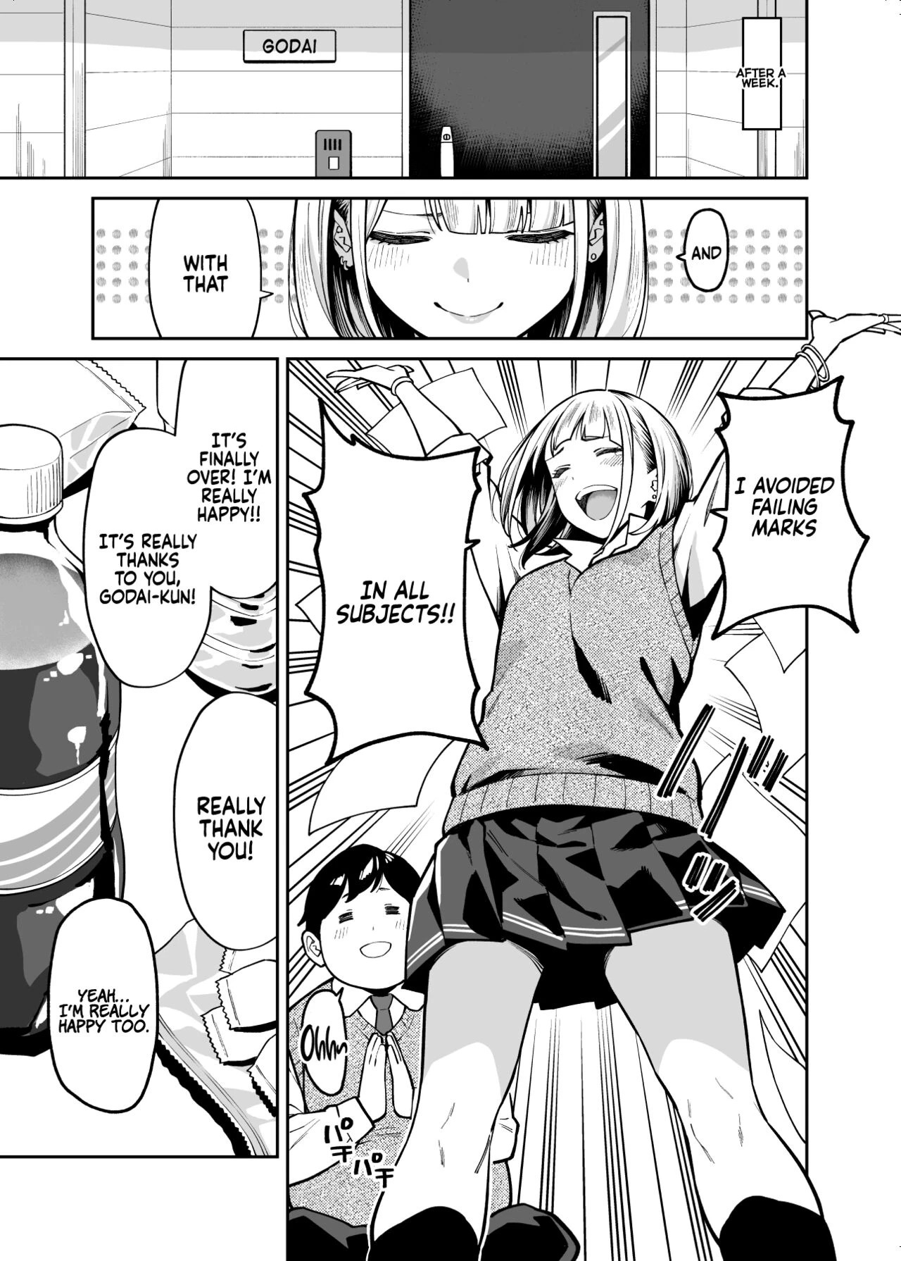 Gyaru Falls in Love with a Chubby | Gal wa Pocchari ni Koi o Suru porn comic picture 8