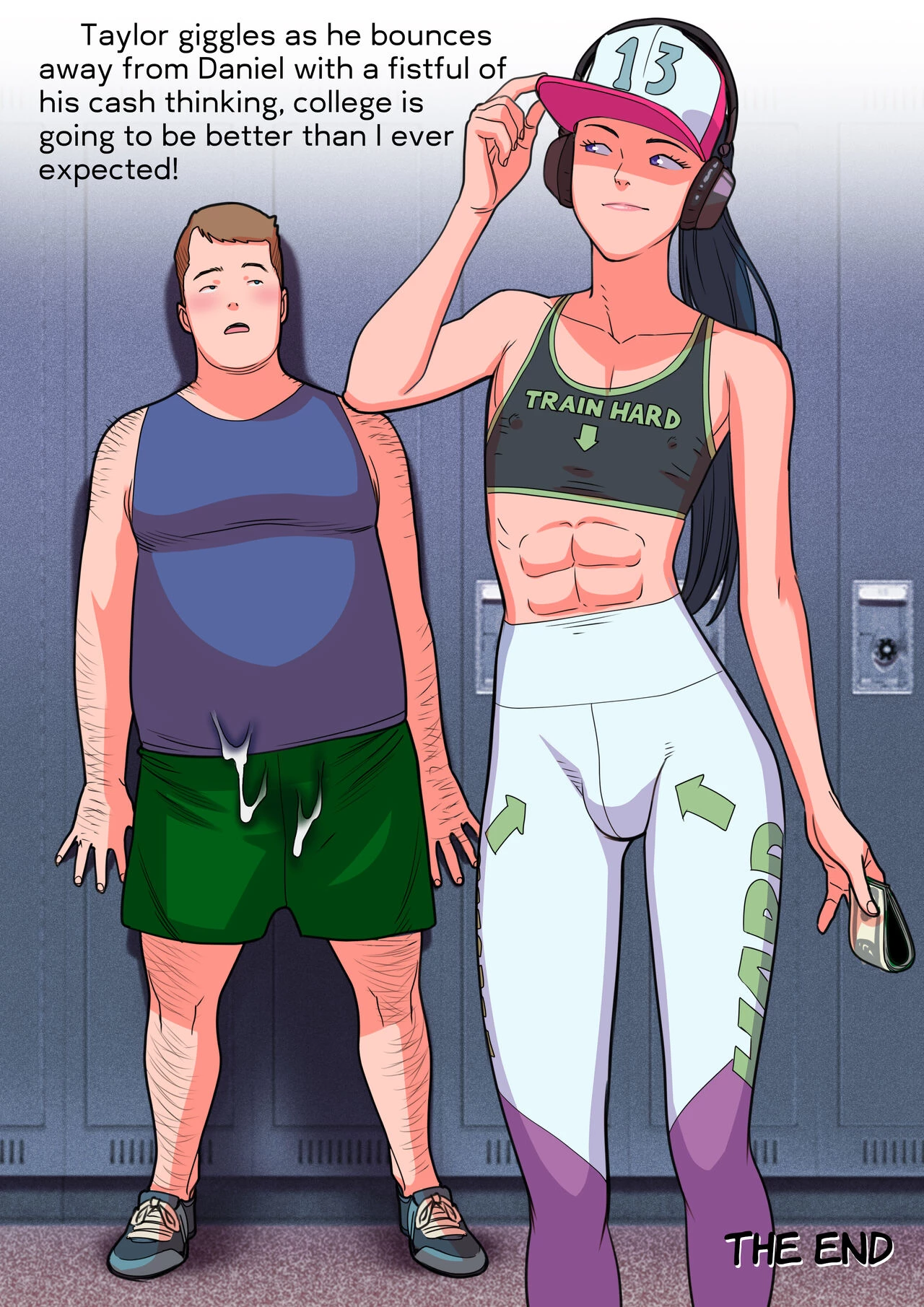 Gym Slut Taylor porn comic picture 8