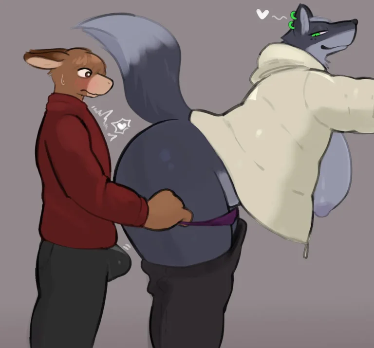 Gym Wolf porn comic picture 18