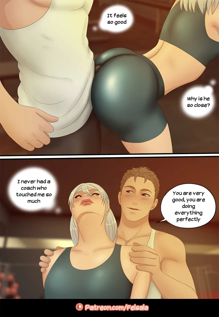 Gym Workout porn comic picture 7
