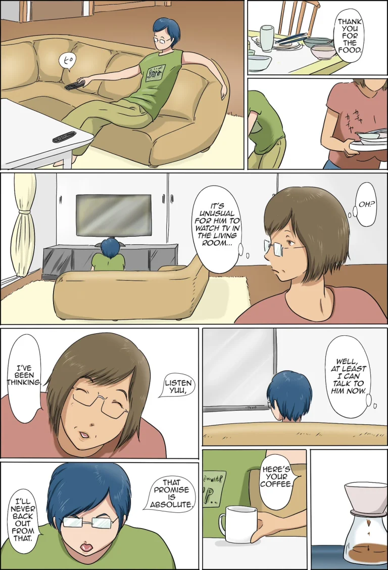 Haha to Musuko no Kazoku Seikatsu | Family Life of Mother and Son porn comic picture 10