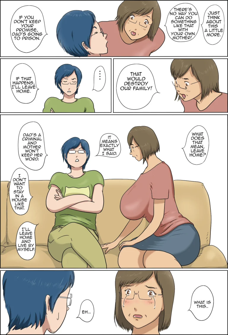 Haha to Musuko no Kazoku Seikatsu | Family Life of Mother and Son porn comic picture 11