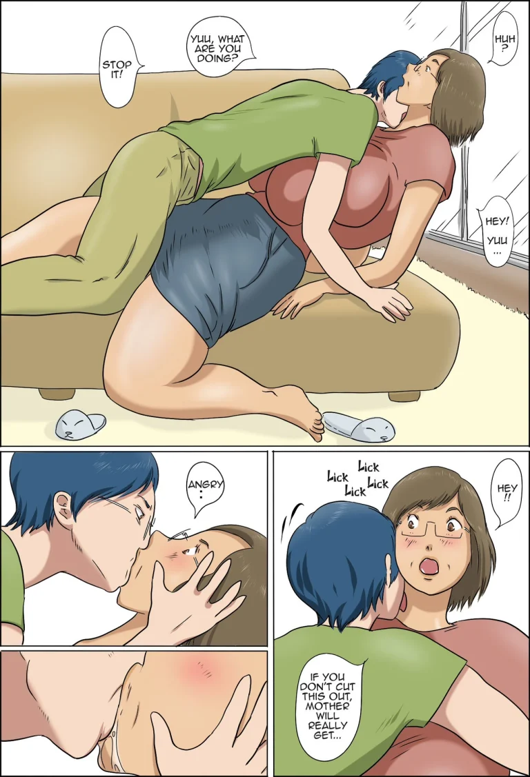 Haha to Musuko no Kazoku Seikatsu | Family Life of Mother and Son porn comic picture 13