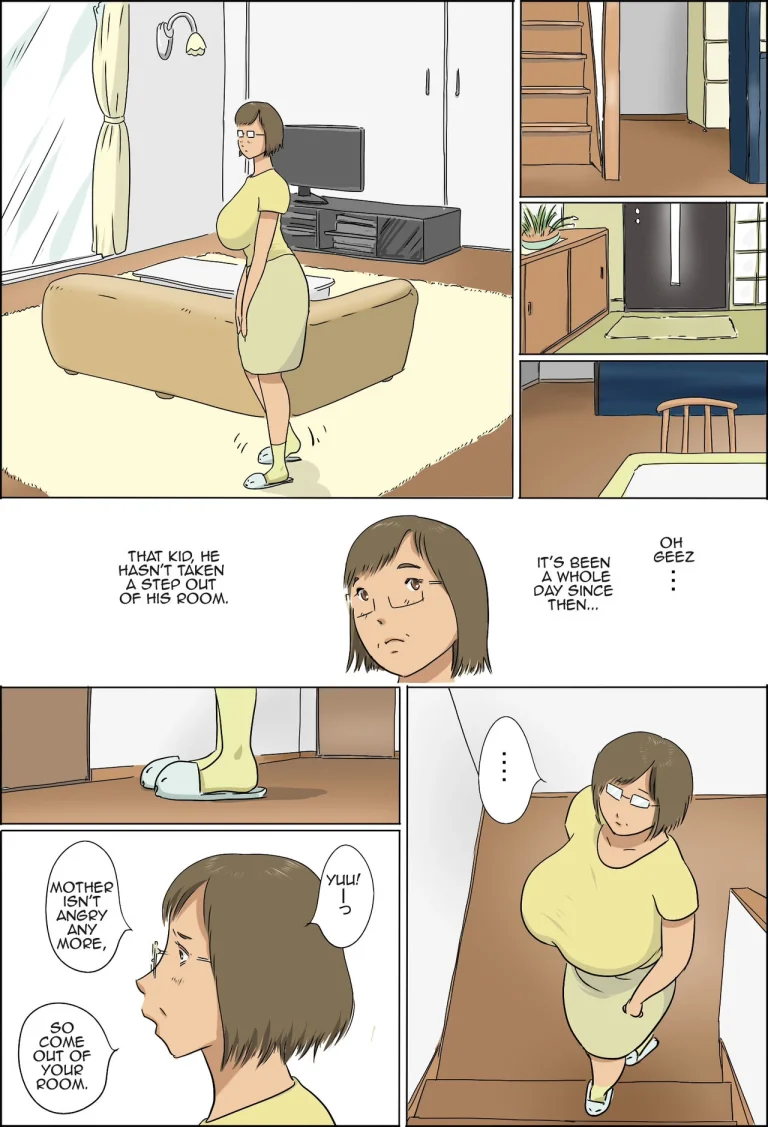 Haha to Musuko no Kazoku Seikatsu | Family Life of Mother and Son porn comic picture 17
