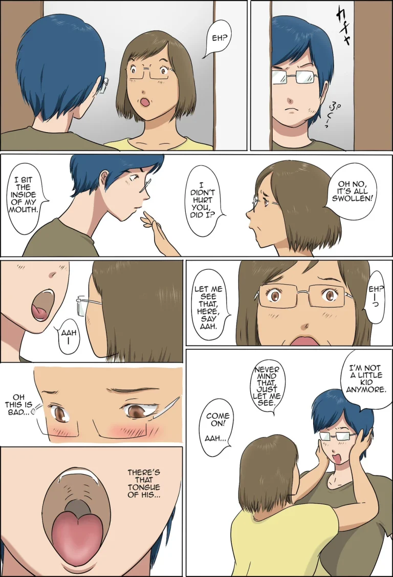 Haha to Musuko no Kazoku Seikatsu | Family Life of Mother and Son porn comic picture 18