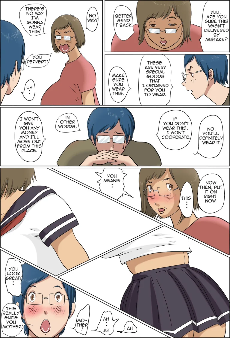Haha to Musuko no Kazoku Seikatsu | Family Life of Mother and Son porn comic picture 38