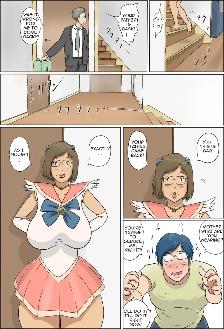 Haha to Musuko no Kazoku Seikatsu | Family Life of Mother and Son porn comic picture 68