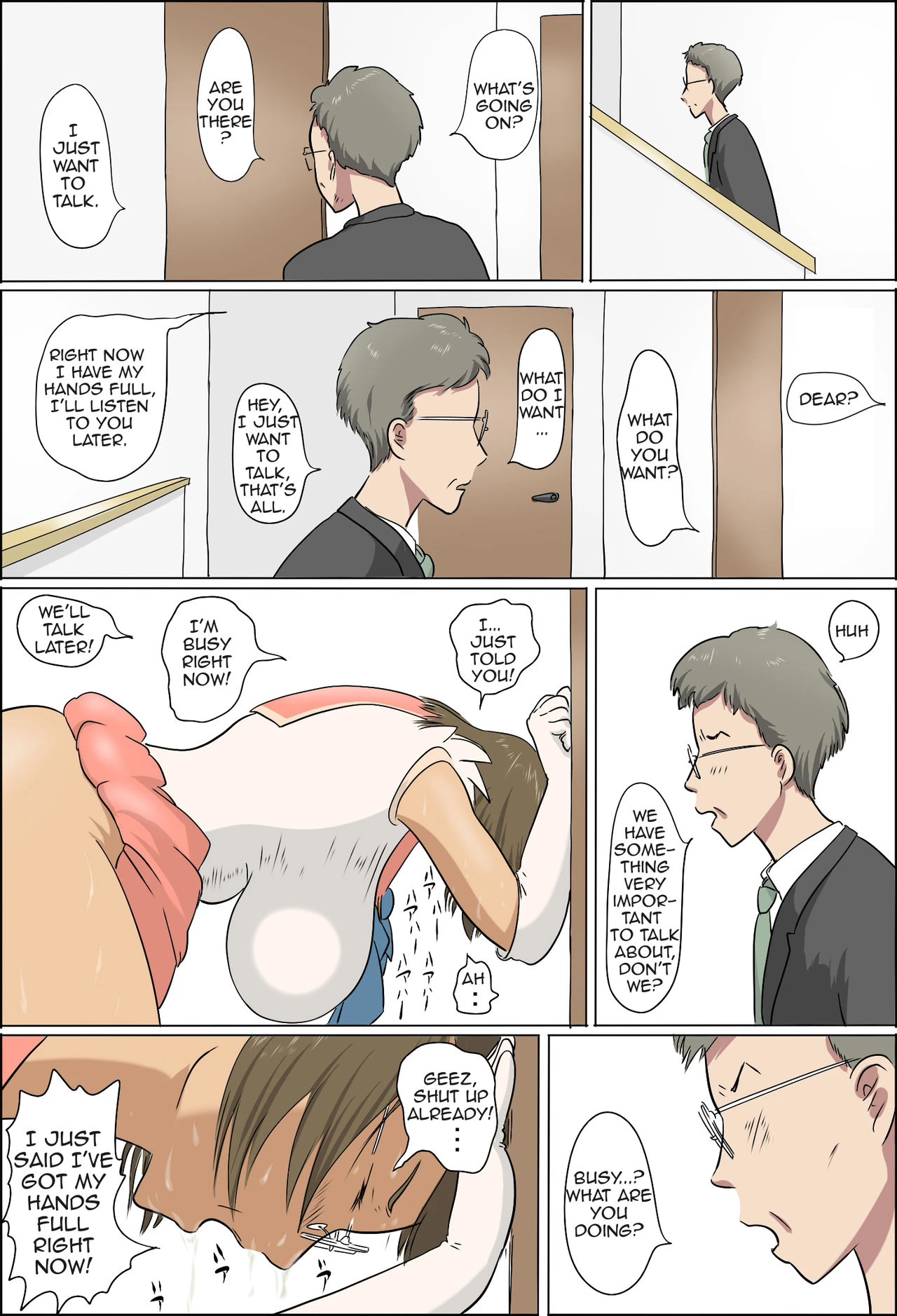Haha to Musuko no Kazoku Seikatsu | Family Life of Mother and Son porn comic picture 69