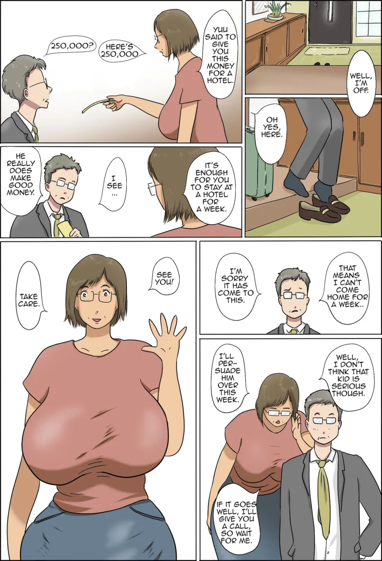 Haha to Musuko no Kazoku Seikatsu | Family Life of Mother and Son porn comic picture 8