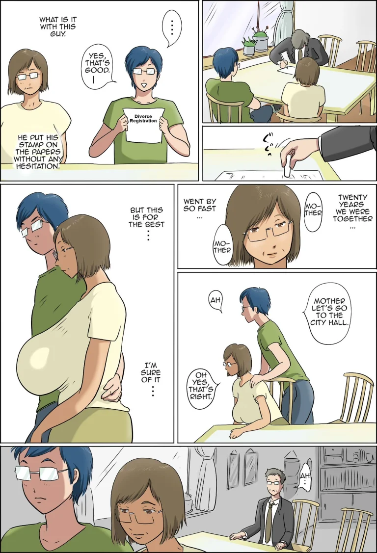 Haha to Musuko no Kazoku Seikatsu | Family Life of Mother and Son porn comic picture 86