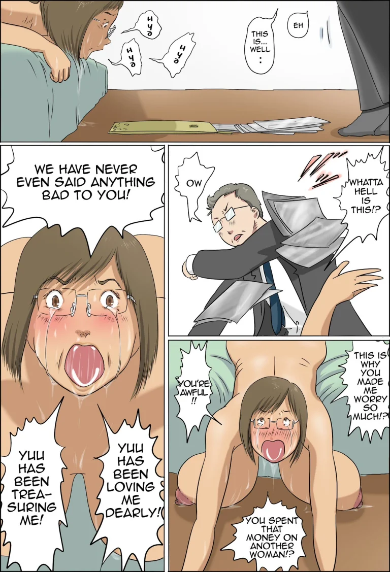 Haha to Musuko no Kazoku Seikatsu | Family Life of Mother and Son porn comic picture 96