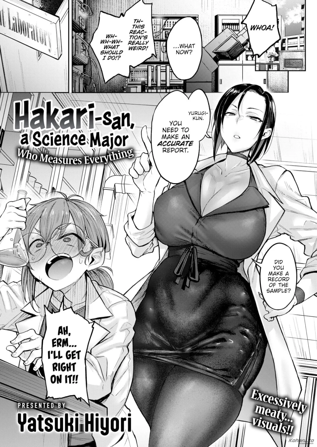 Hakari-san, a Science Major Who Measures Everything porn comic picture 1