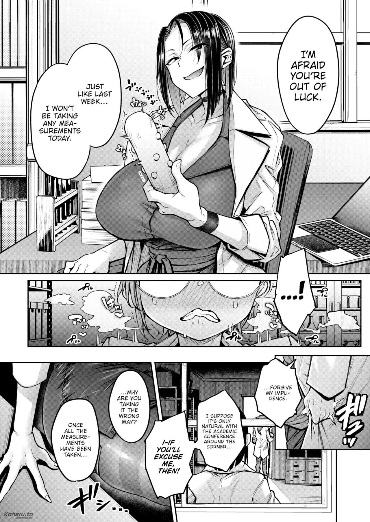 Hakari-san, a Science Major Who Measures Everything porn comic picture 17