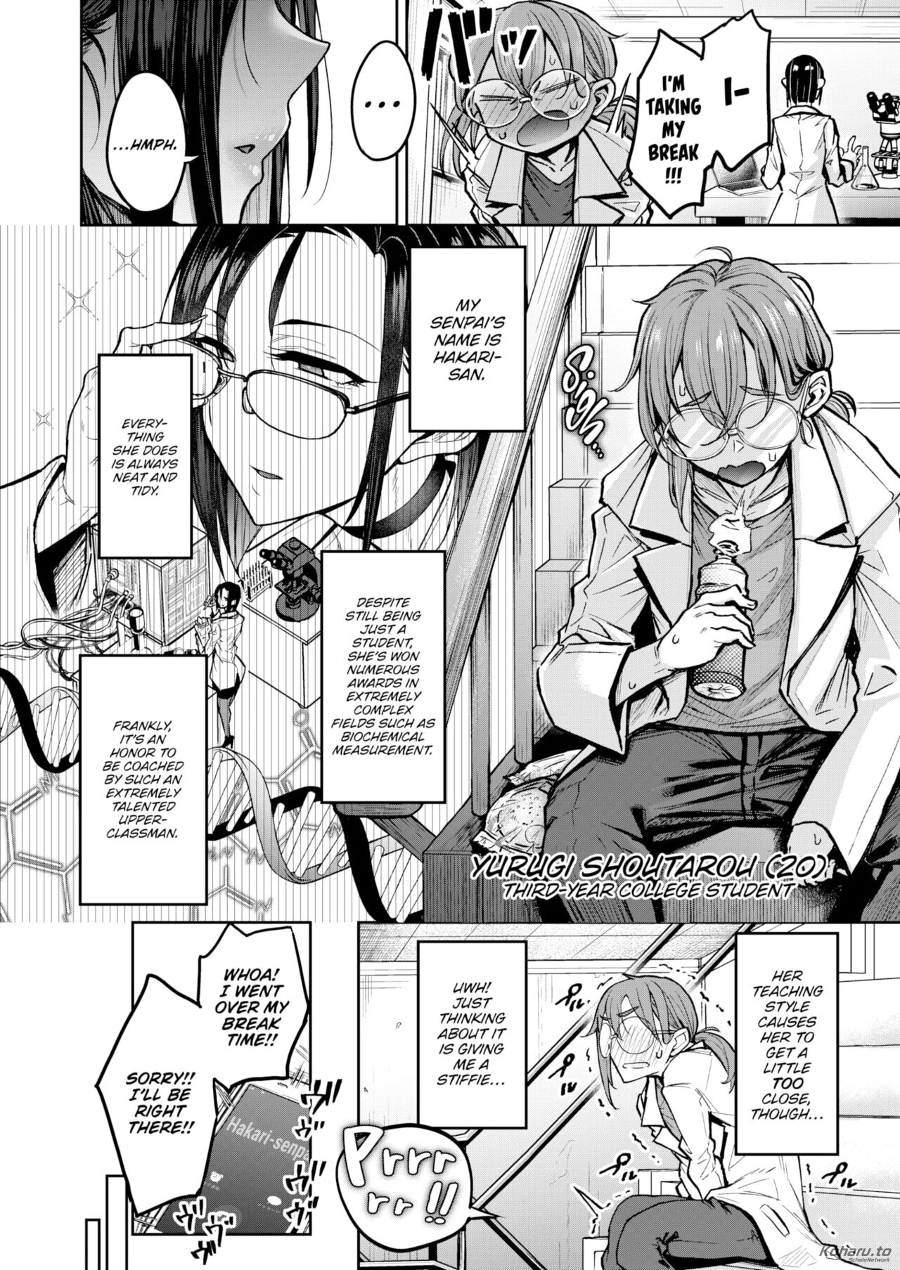 Hakari-san, a Science Major Who Measures Everything porn comic picture 4