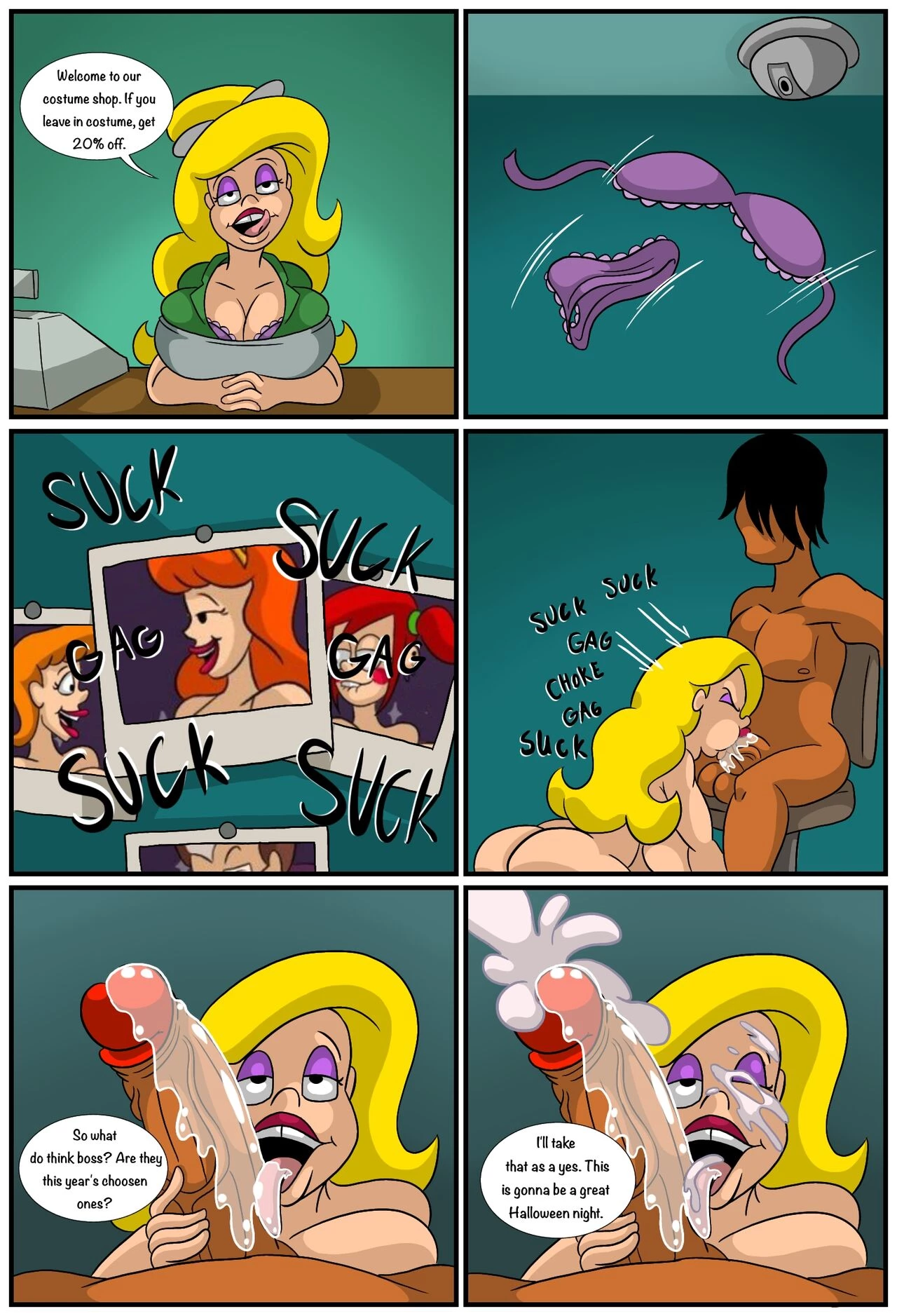 Halloween costumes comic porn comic picture 7