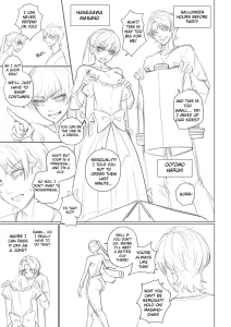 Halloween: Getting Into Character porn comic picture 1