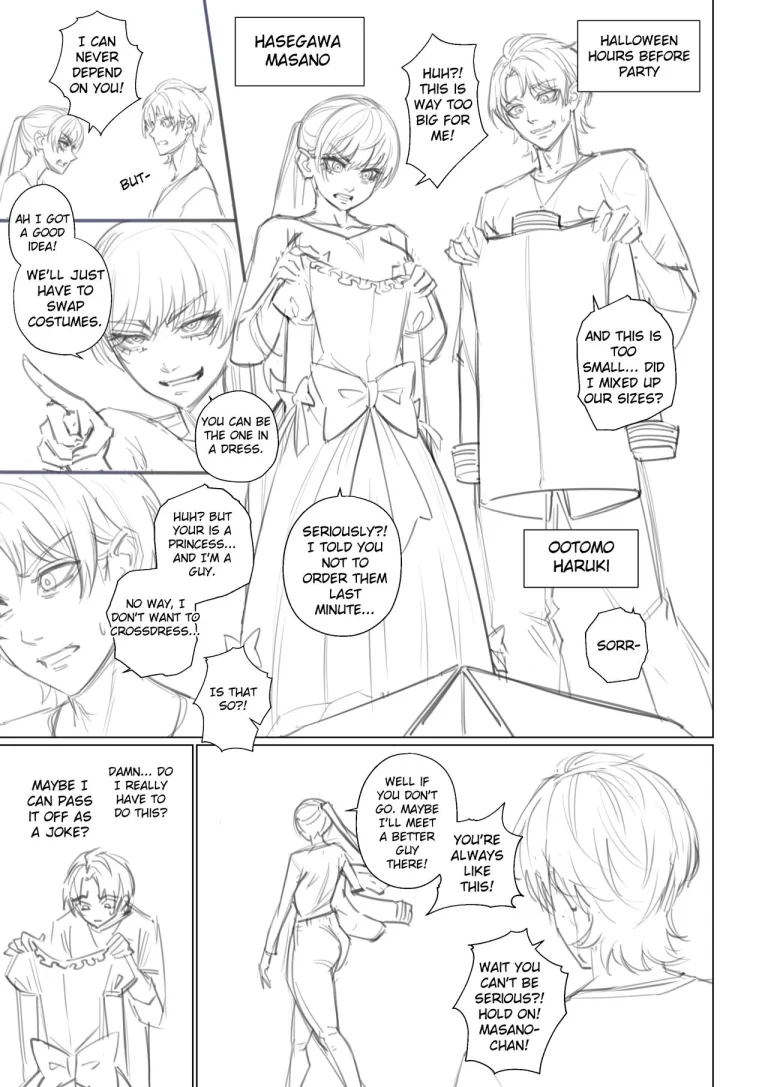 Halloween: Getting Into Character porn comic picture 1