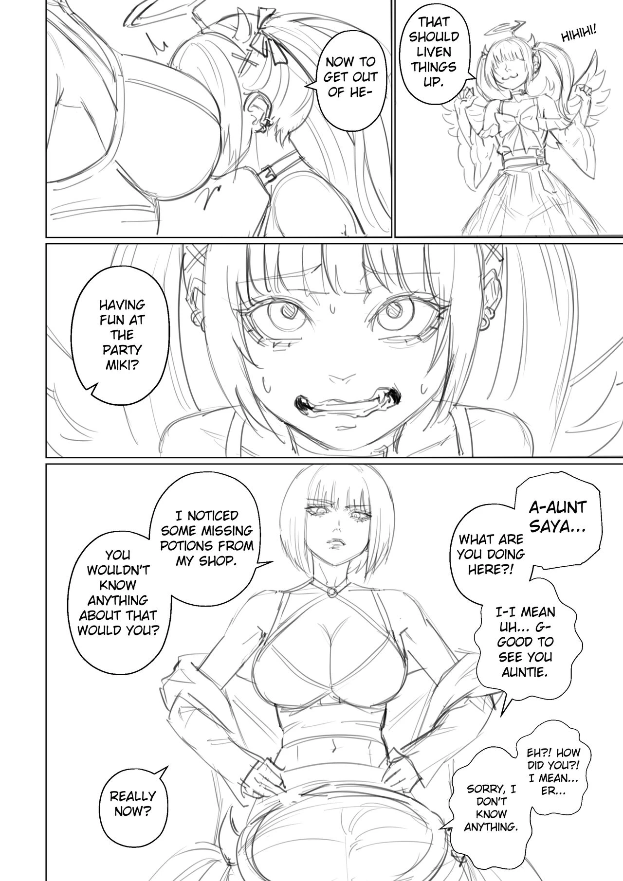 Halloween: Getting Into Character porn comic picture 18