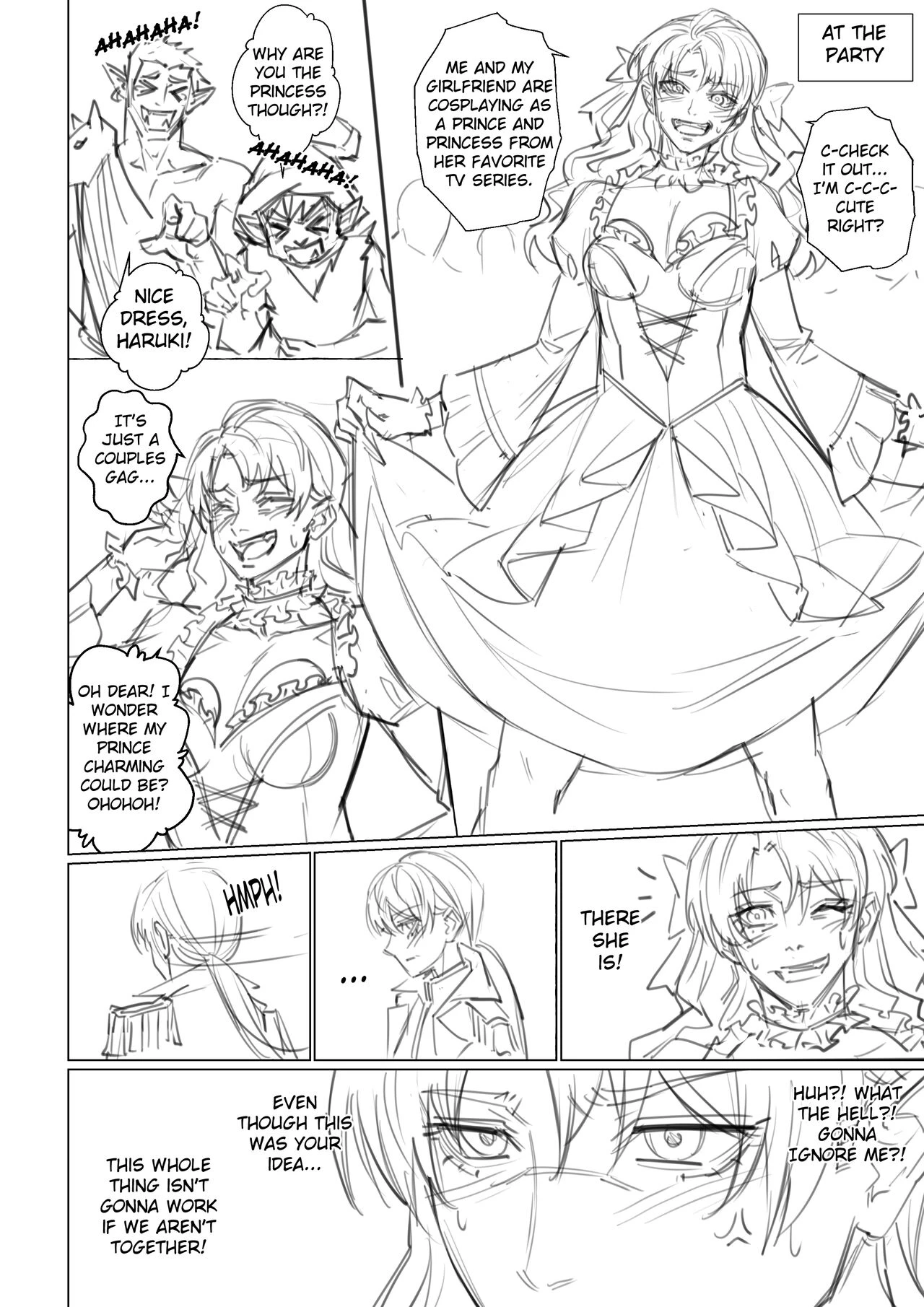 Halloween: Getting Into Character porn comic picture 2