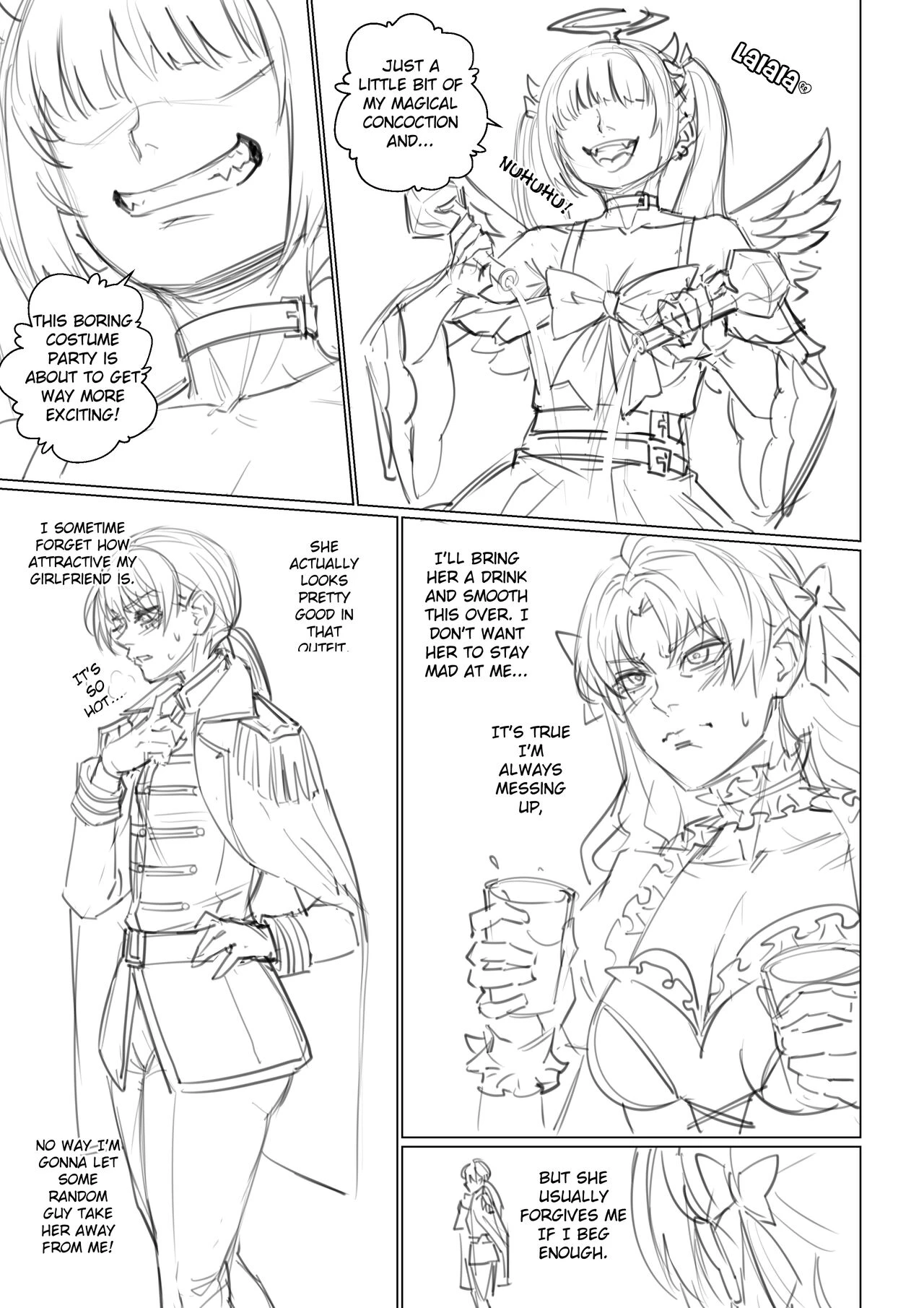 Halloween: Getting Into Character porn comic picture 3