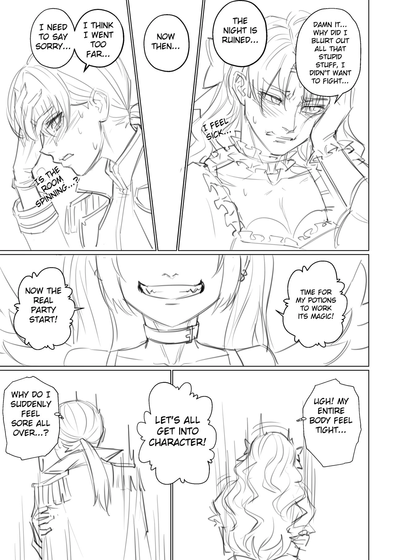 Halloween: Getting Into Character porn comic picture 5