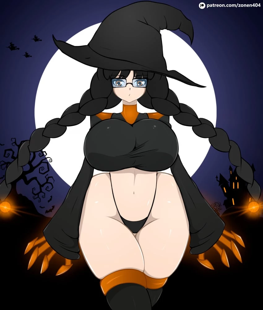 Halloween Girl porn comic picture 1
