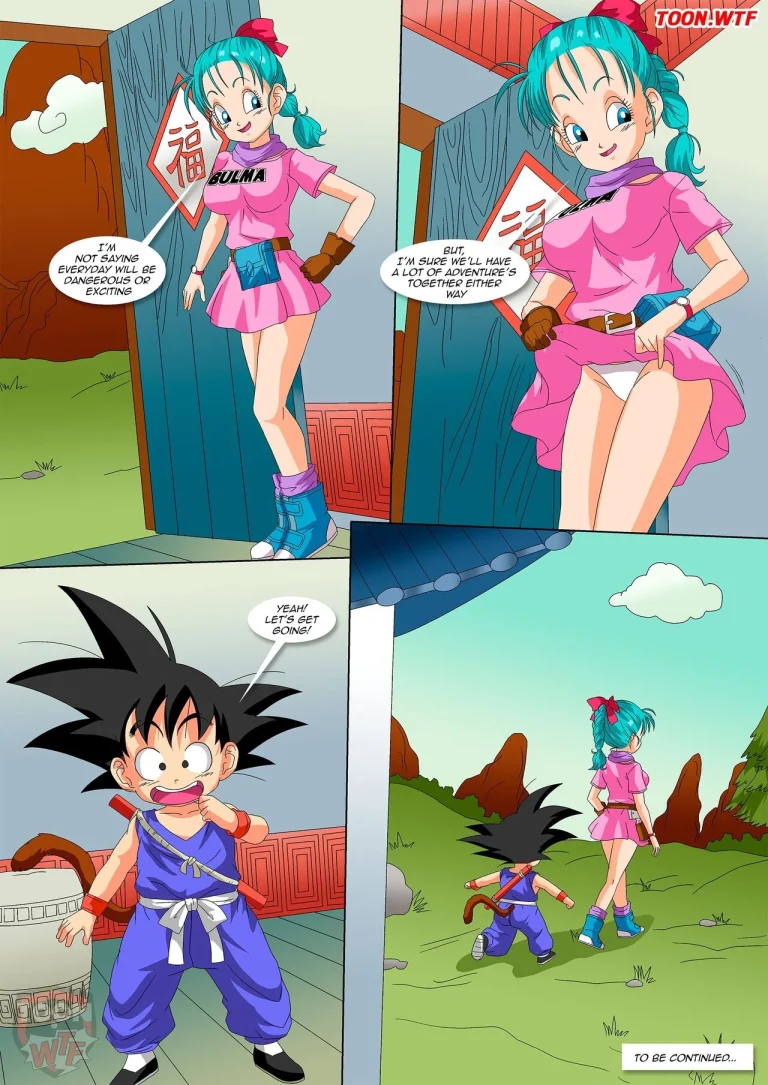 Hands Off Dragon Balls porn comic picture 17