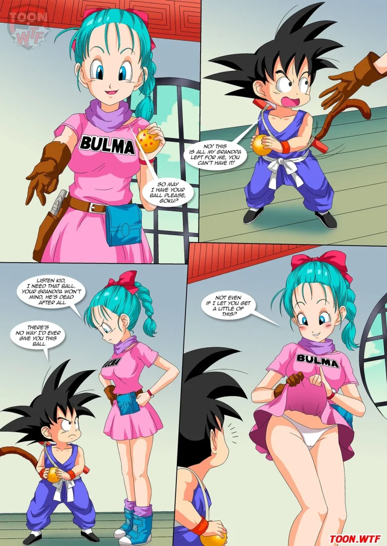 Hands Off Dragon Balls porn comic picture 3