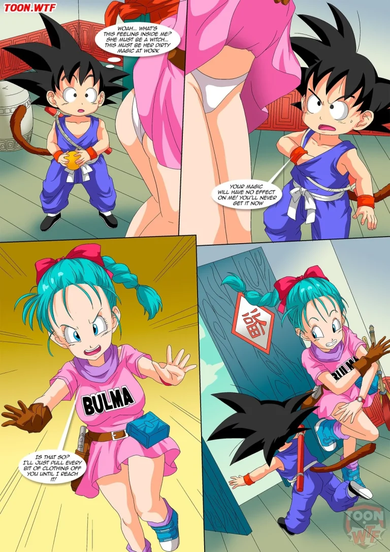 Hands Off Dragon Balls porn comic picture 4