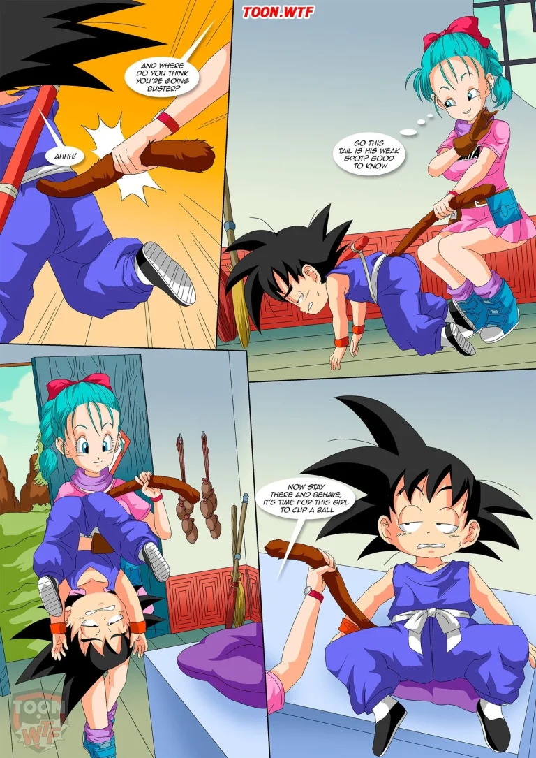 Hands Off Dragon Balls porn comic picture 5