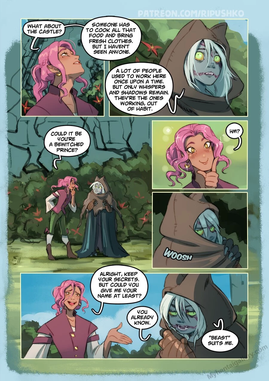 Handsome And The Beast porn comic picture 12