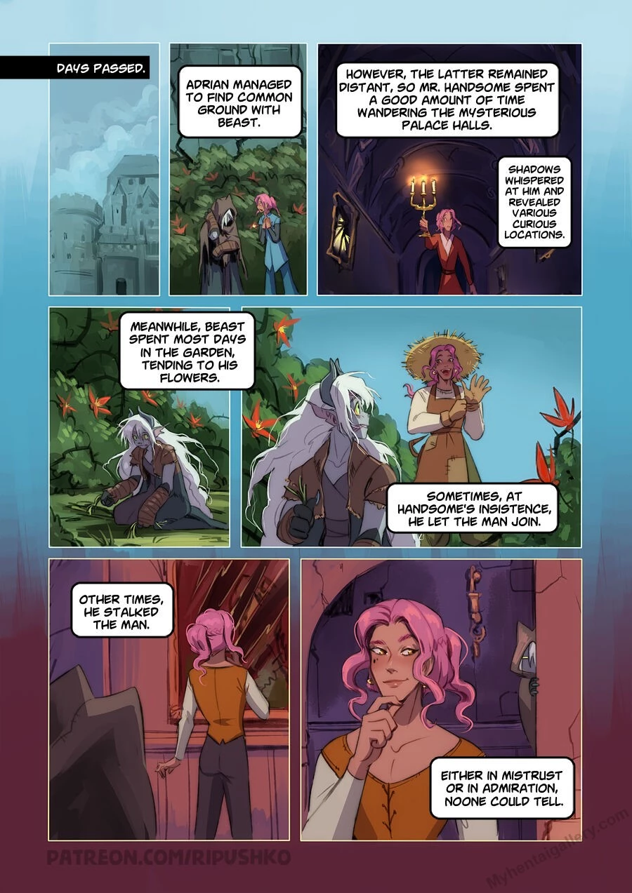 Handsome And The Beast porn comic picture 16