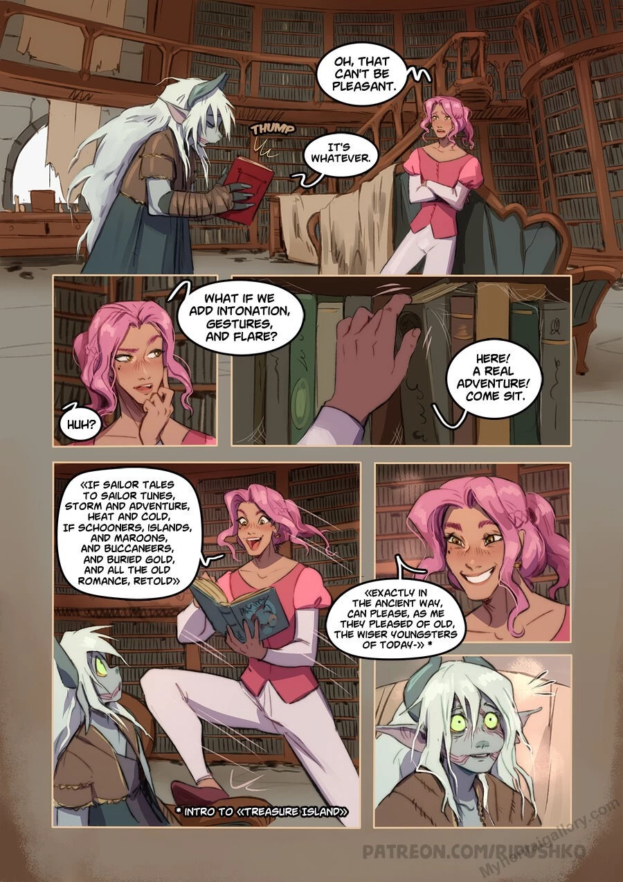 Handsome And The Beast porn comic picture 18
