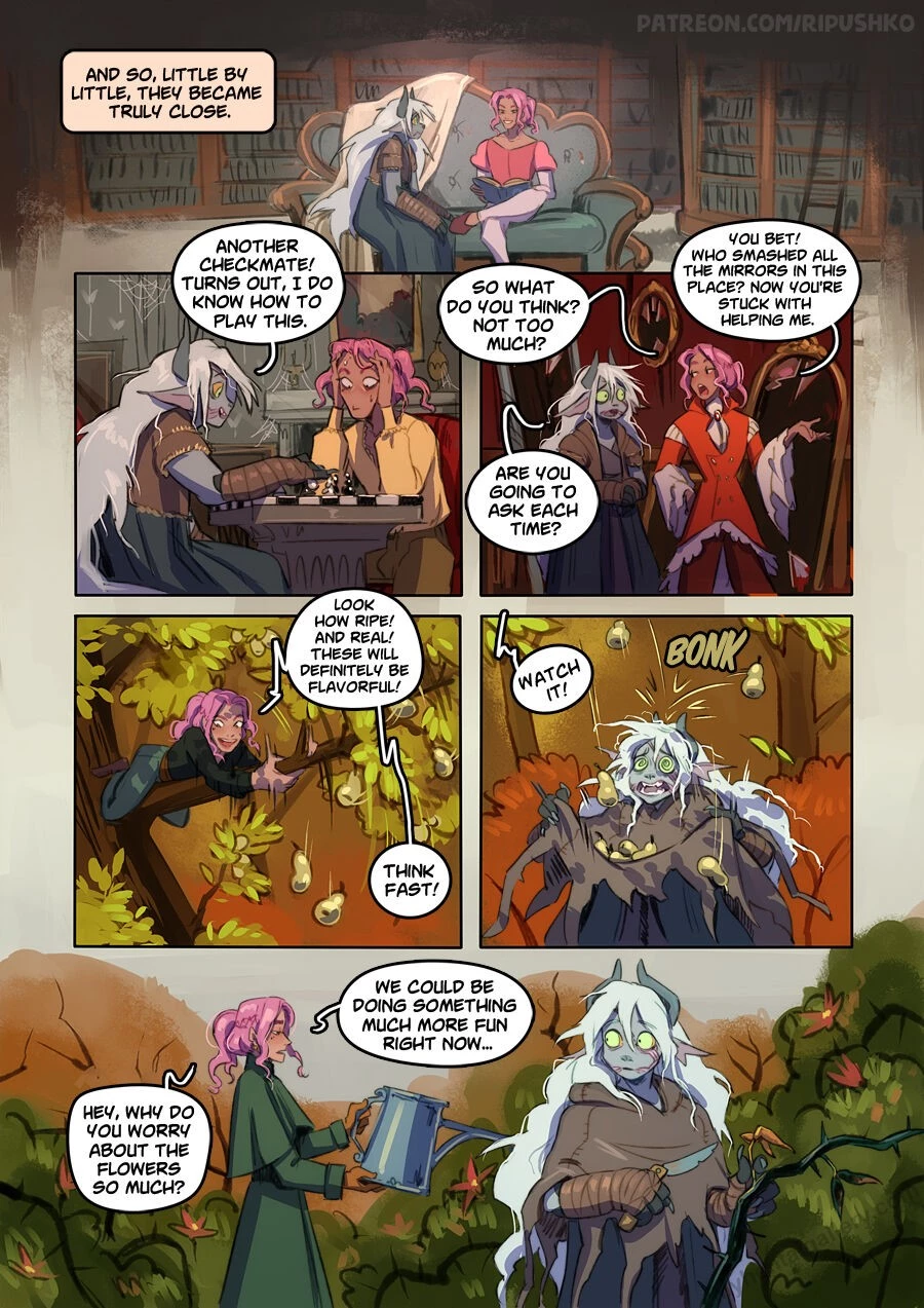 Handsome And The Beast porn comic picture 19